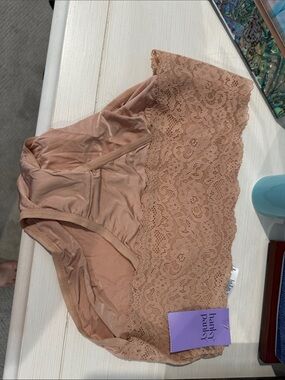 Hanky Panky silky skin high rise Panty - Mocha Nude